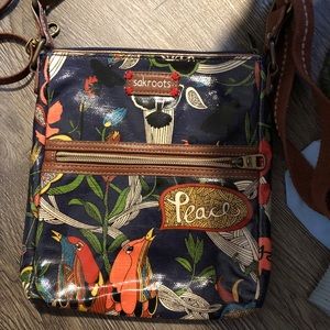 Sakroots “Peace” birds crossbody
